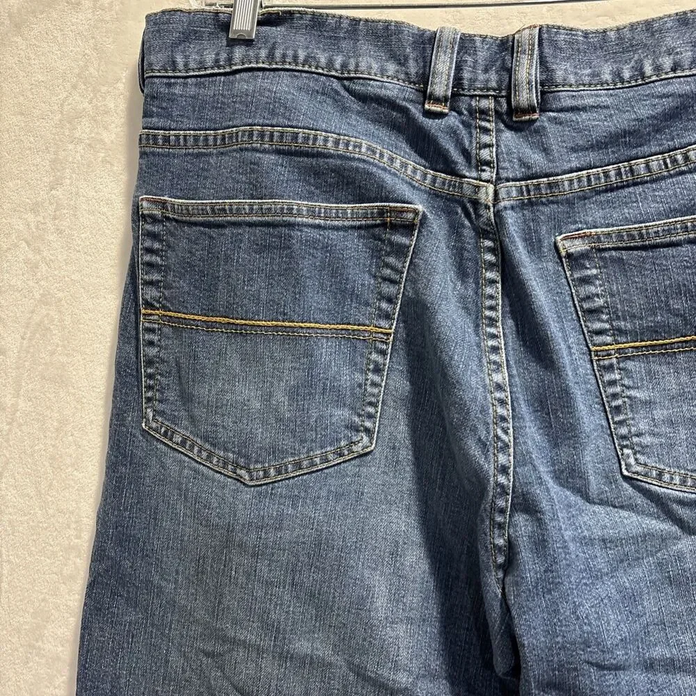 Indigo Palms Men's Jeans Size 38x32 Blue Original Fit Straight Leg Denim Preppy